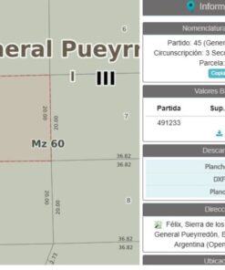 Terreno en Venta en Sierra de los Padres