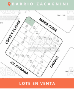 Terreno en Venta en Zacagnini