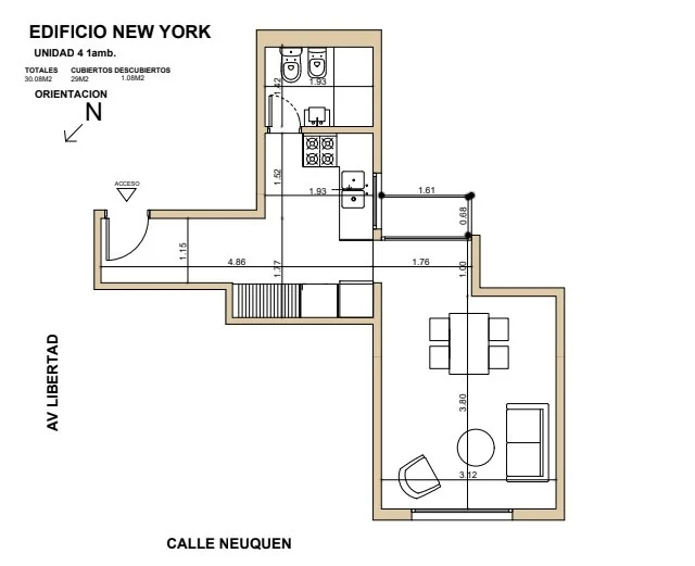 Departamentos, pisos y semipisos en Venta — LIBERTAD 4600