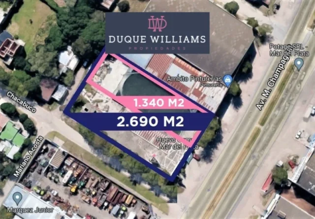 Lotes y terrenos en Venta — Av. Champagnat - Chacabuco
