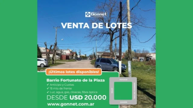 Lotes y terrenos en Venta — TRIP. DE FOURNIER 7600